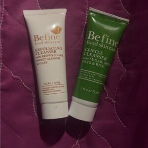 Exfoliating and Gentle Cleanser Duo - White and Green